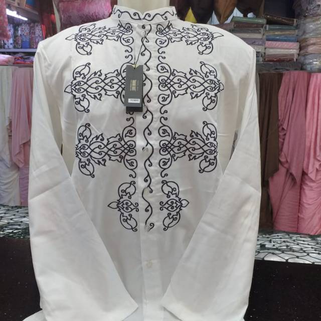 Baju koko pria Itang yunasz(tangan panjang)