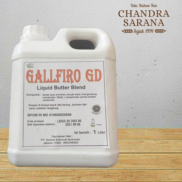

Galfiro Gold Liquid Butter 1liter