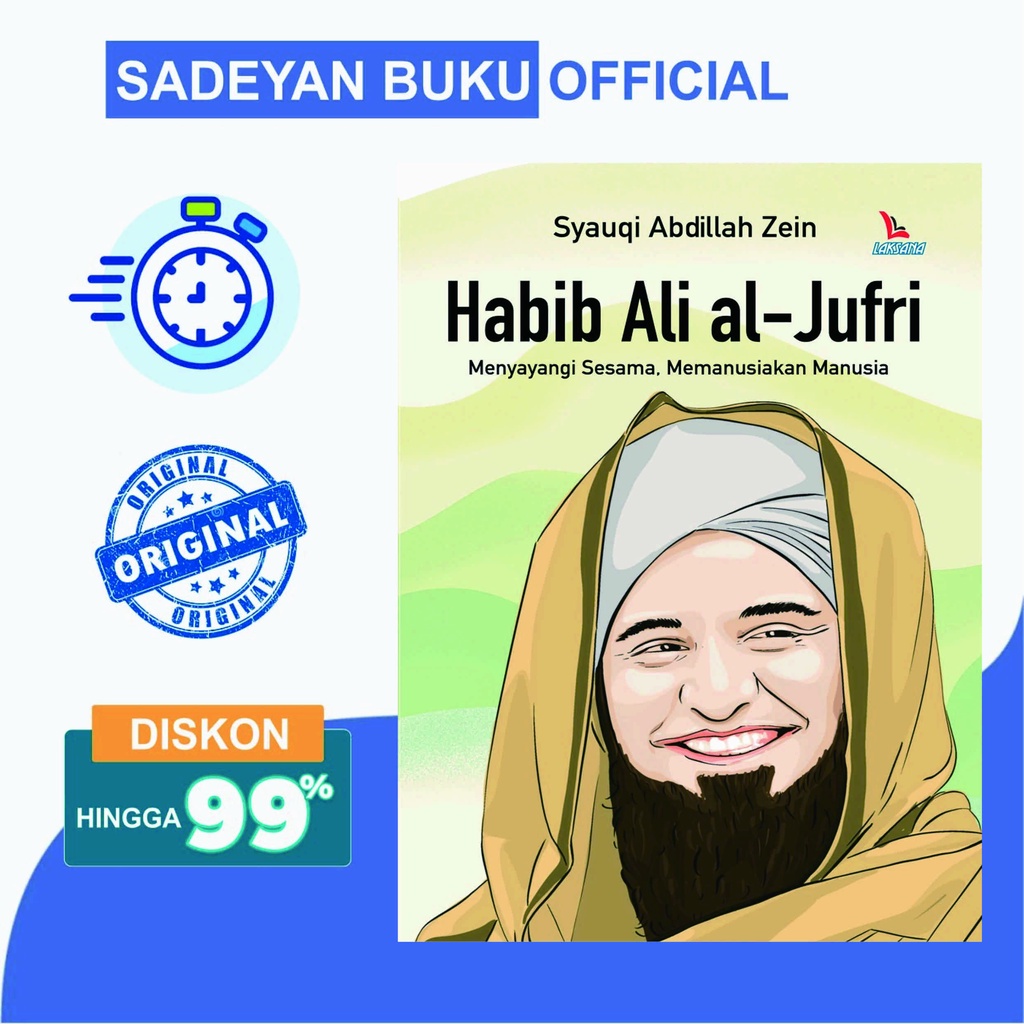 Jual Habib Ali Al Jufri Menyayangi Sesama Memanusiakan Manusia