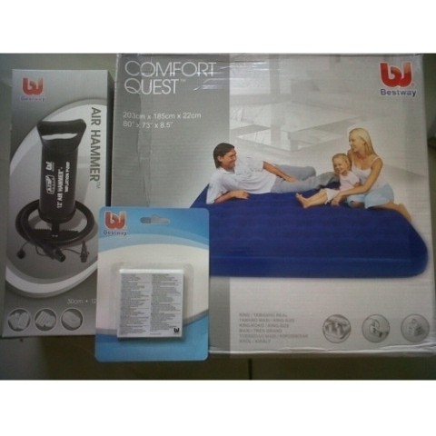 Paket Kasur Angin  Bestway King