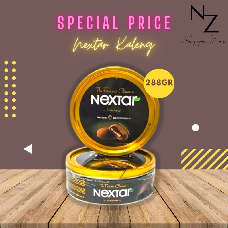 

Nextar kaleng 171g brownies pineapple nextar kue lebaran