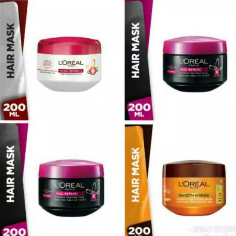 Jual Loreal paris Hair Mask LOreal Hair Care Fall Resist/Total Repair