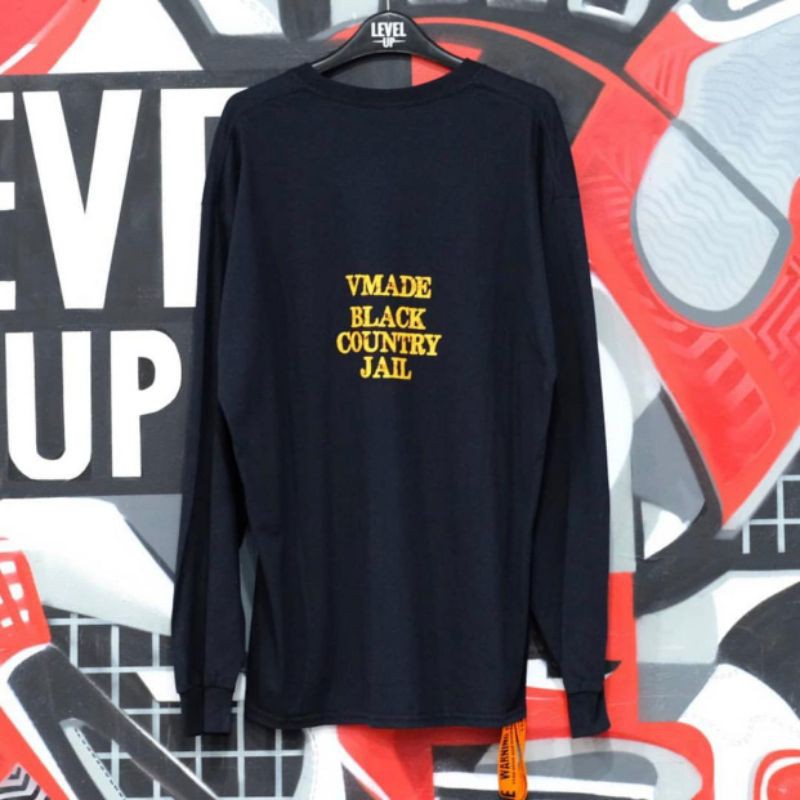 Vmade Jail Tee Black 100% Original