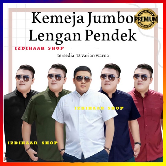 KEMEJA PRIA JUMBO XXL,XXXL,XXXXL 4L TERMURAH TOP BRAND