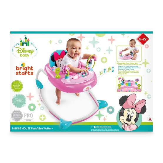 Bright Starts Minnie Peek A Boo Walker