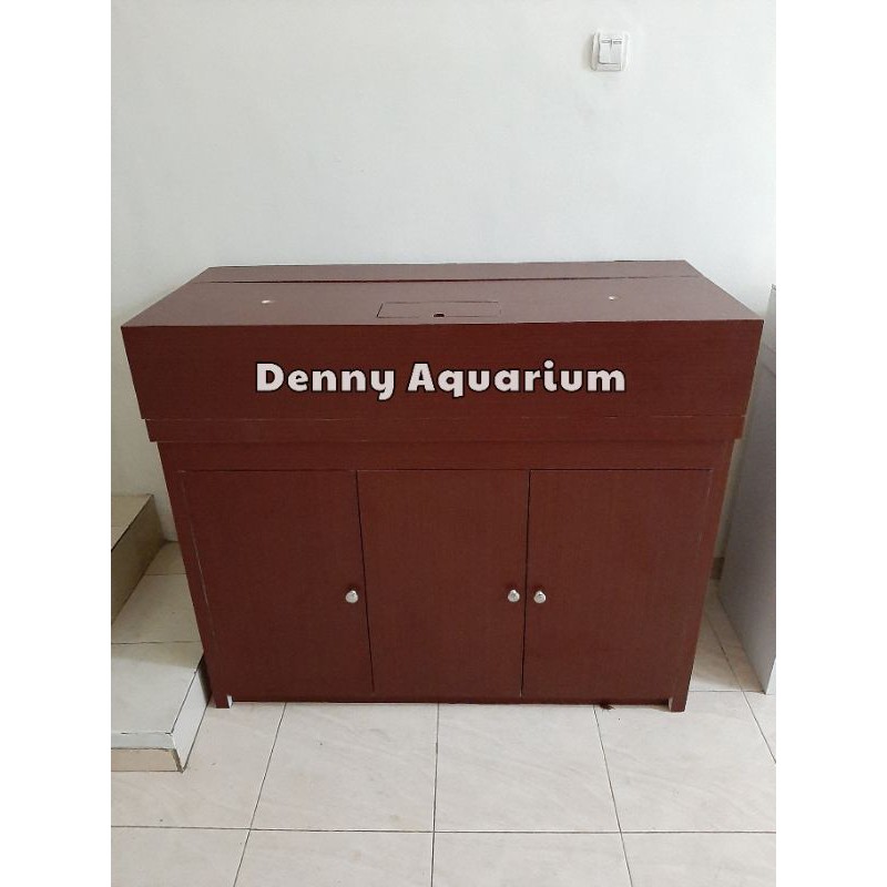 MEJA KABINET AQUARIUM UKURAN 120x40x80cm