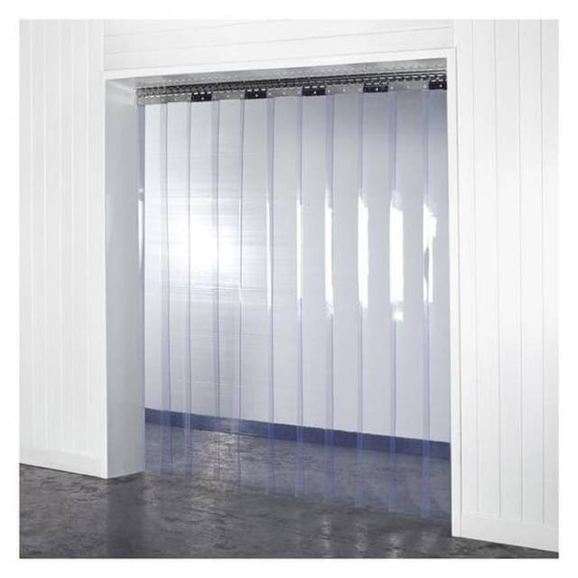 Tirai PVC Strip Curtain Lengkap ukuran pintu Lebar 1m x Tinggi 240cm