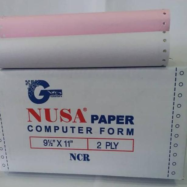 

8RDYJ4338 Kertas Continuous Continous Form Struk PPOB PLN A4 dibagi 2 2 ply