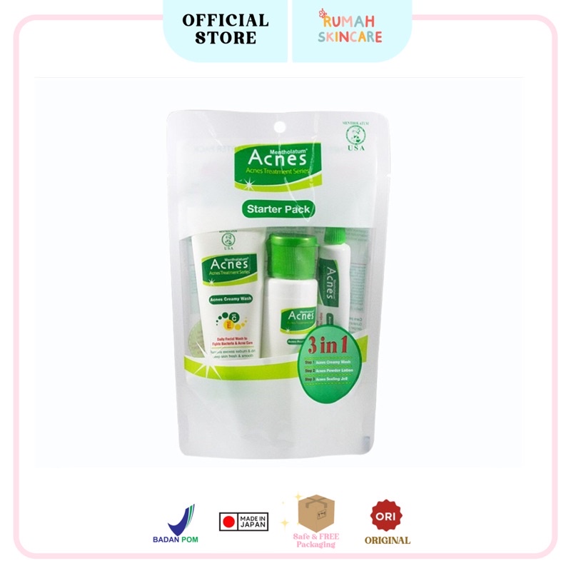 ACNES Starter Pack 3 in 1 | KEMASAN BARU