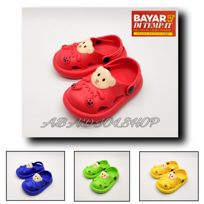 SANDAL BAIM DULUX 378E KARAKTER BERUANG TERBARU / SANDAL BAIM ANAK TERMURAH / SANDAL BAIM ANAK-ANAK / SANDAL DULUX ANAK / SANDAL KARET / SANDAL CASUAL ANAK / FASHION ANAK / SANDAL SLIP ON ANAK / SANDAL BAIM TERMURAH