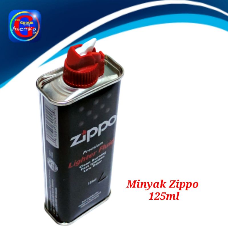 Minyak Zippo Lighter Fluid 1 botol 125ml