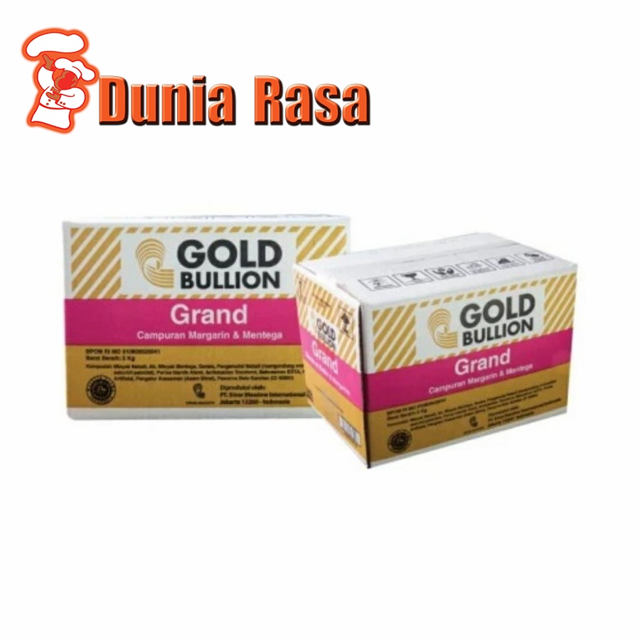 Jual GOLD BULLION Grand Butter & Margarine 5kg Shopee Indonesia