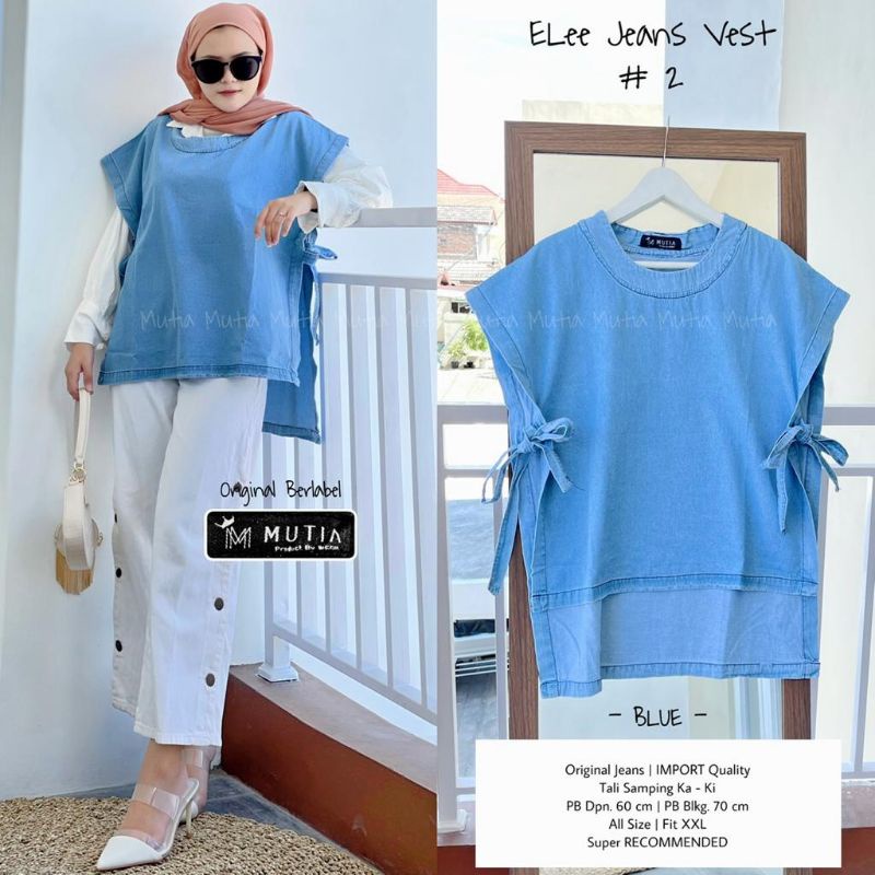 ELLE JEANS VEST BY MUTIA