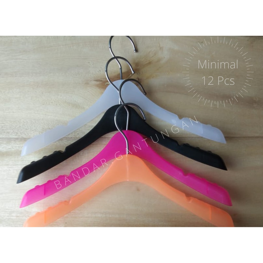 Hanger Plastik 181 Anak Gantungan Baju Anak Display Pakaian Anak Stand Hanger Anak - BH