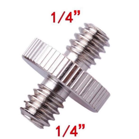 1/4 Male to 1/4 Male Thread Adapter