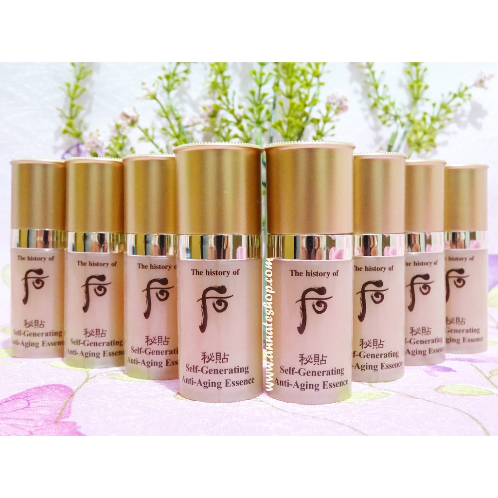 The History of Whoo Ja Saeng/Jasaeng Self Generating Anti Aging Essence 8ml