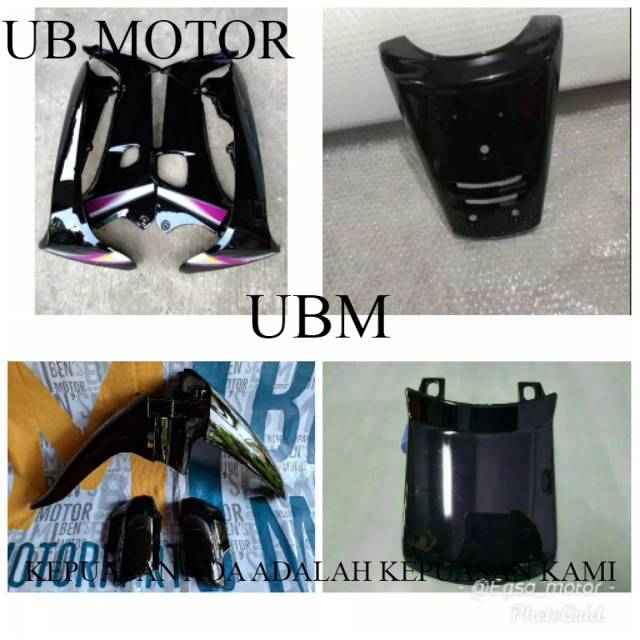 Sayap Supra X Lama +Plus Spakbor Depan Tameng Depan Sambungan Body Belakang