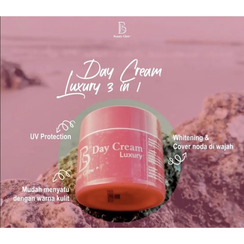 READY ‼️ BG SKIN DAY CREAM LUXURY / KRIM PAGI BG BEUTY GLOW CREAM SIANG GLOWING