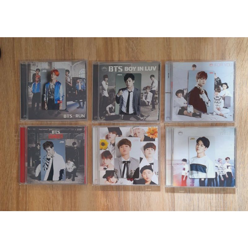 [RARE] JAPANESE CD ALBUM BTS / PHOTOCARD JIMIN / PC JEPANG RUN I NEED YOU INU DANGER YOUTH FOR YOU B