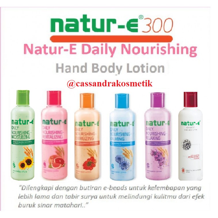 ✨CASSANDRAKOSMETIK✨ NATUR E HAND BODY LOTION 100ml