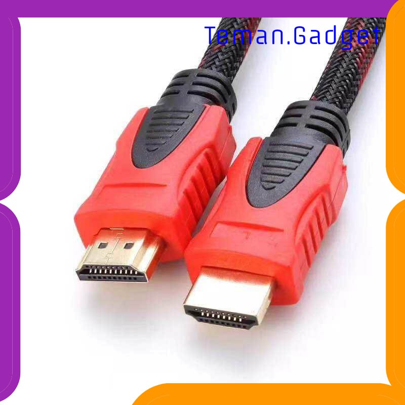 TG-AI188 HIGH SPEED HDMI TO HDMI CABLE OD7.3MM GOLD PLATED 4K 10 METER - HYX