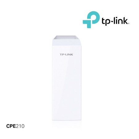 TP-LINK CPE210 2.4GHz N300 Outdoor CPE Qualcomm 27dBm 2T2R 9dBi Directional Antenna 5+ km