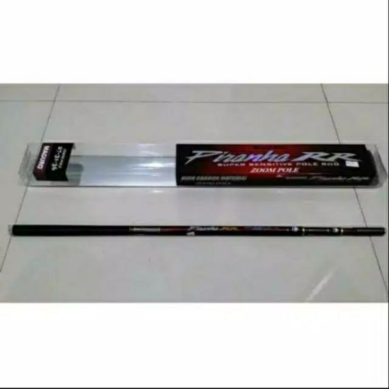 Pole / Tegek MAGURO "PIRANHA RR" (ZOOM) (Bahan CARBON / GRAPHITE)