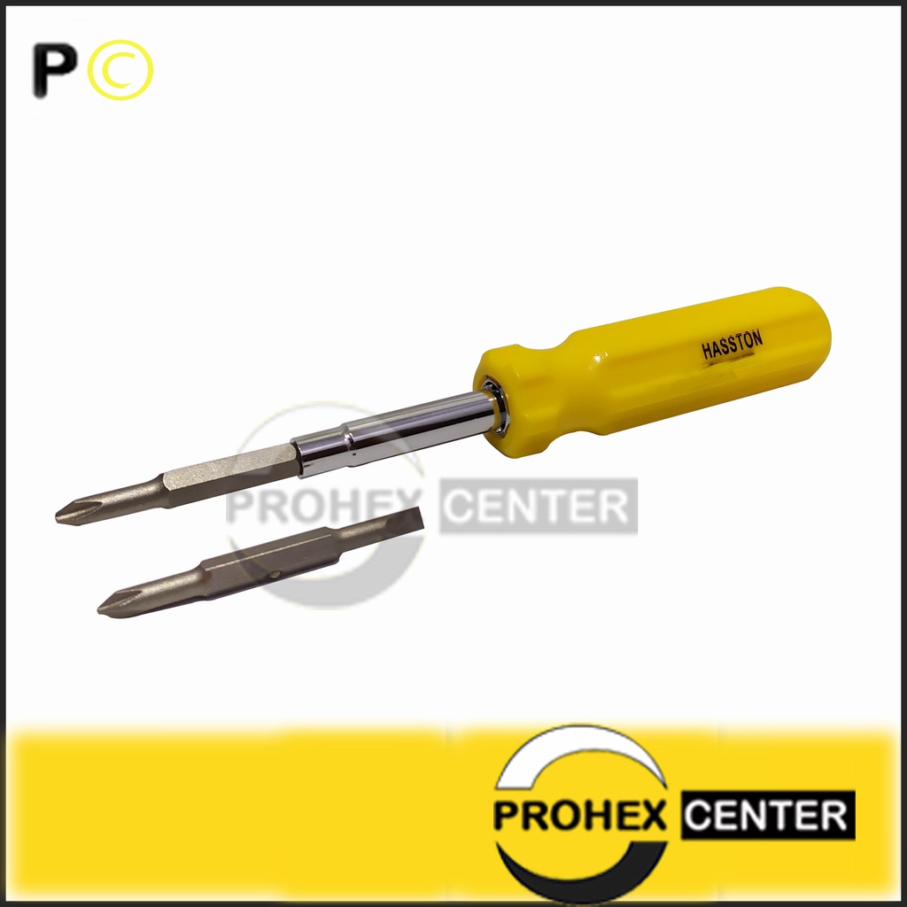 HASSTON PROHEX Obeng 2 Way 4 in 1 (2600-002)