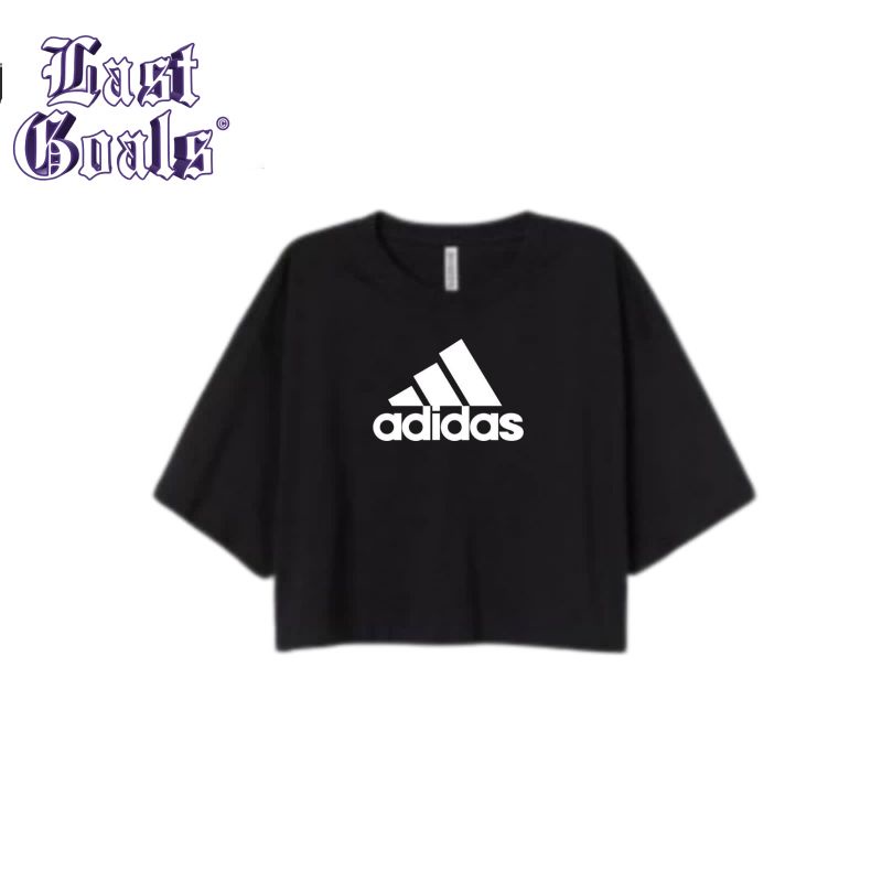 crop top ADIDAS / crop tee distro / crop top korea / Kaos crop top / kaos wanita oversize / kaos vin