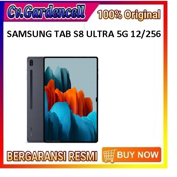 SAMSUNG GALAXY TAB S8 ULTRA  (5G) RAM 12/256GB GARANSI RESMI