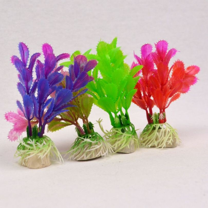 

YUSEE YS104 Dekorasi Akuarium Rumput 10cm 1pcs