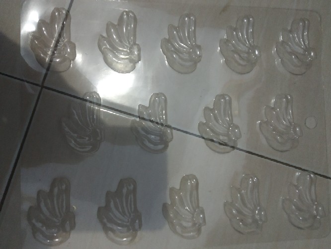 Cetakan Coklat Puding Mika Buah Nanas