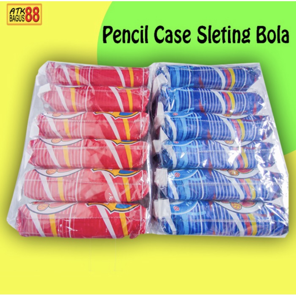 PENSIL CASE SLETTING BOLA/pcs