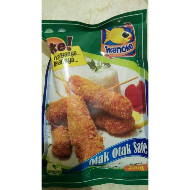 

Frozen food otak-otak sate ikan
