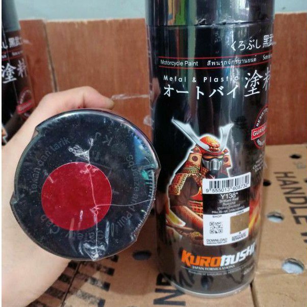 PILOK PILOX SAMURAI PAINT CANDYTONE BRILLIANT RED Y138* 400ml