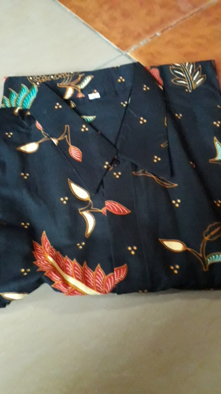 Kemeja Pria Batik Bigsize 4l-5l Lengan Pendek Atasan Baju Hem Pria Jumbo Ukuran Besar Ngt-go