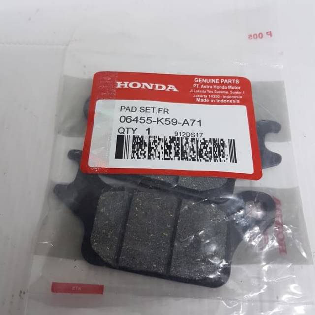 KAMPAS REM DEPAN VARIO 150/VARIO 125 NEW TAHUN 2018