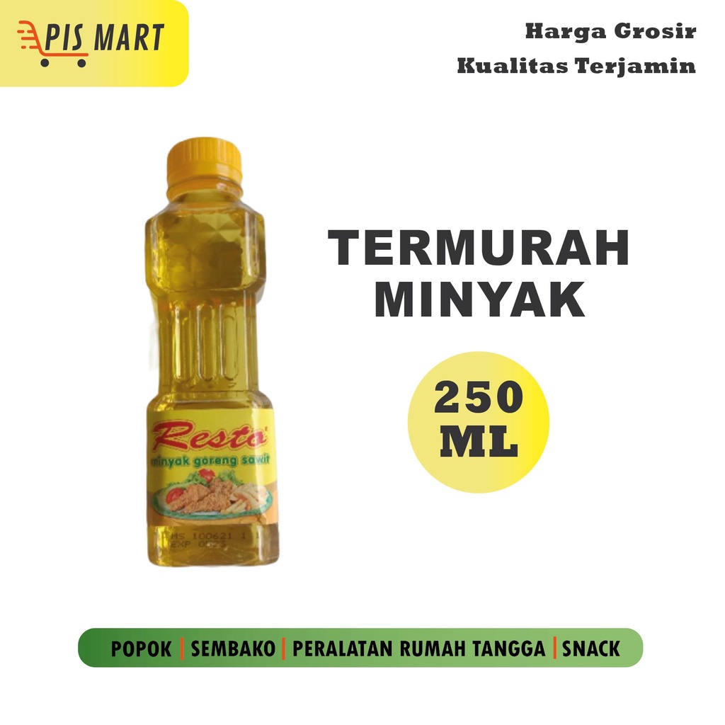 Jual Resto Minyak Goreng Kemasan Botol Ml Minyak Murah Shopee