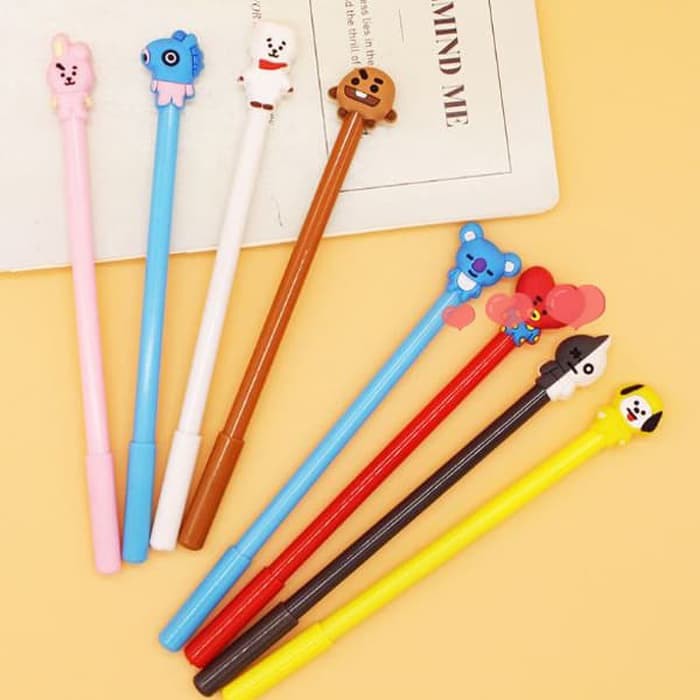 

PN001- Pulpen BT21 BTS Tinta Gel 0.38 mm