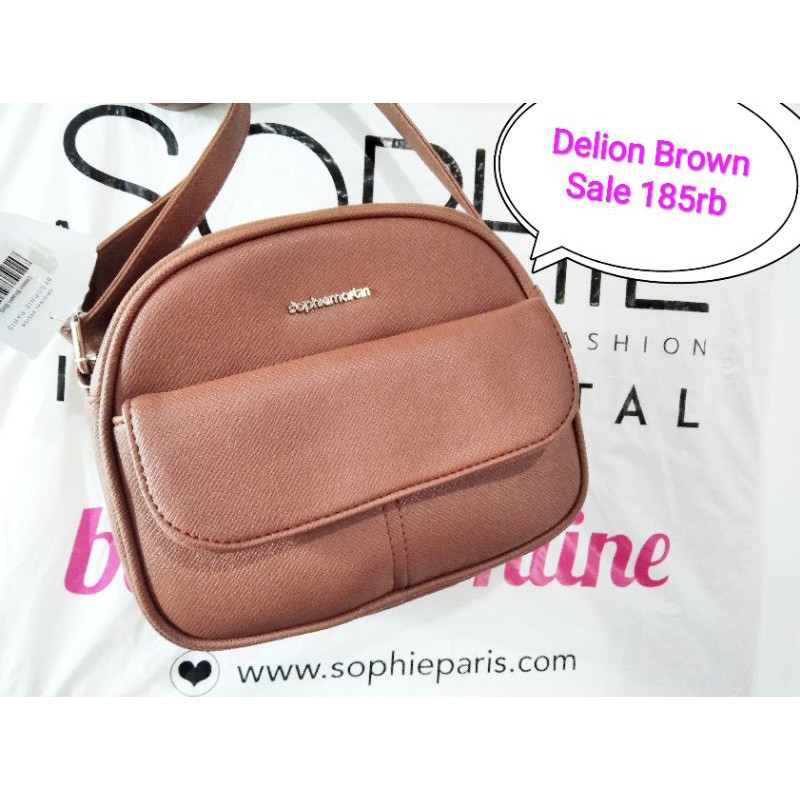 Tas Delion Brown Sophie Martin Paris Promo