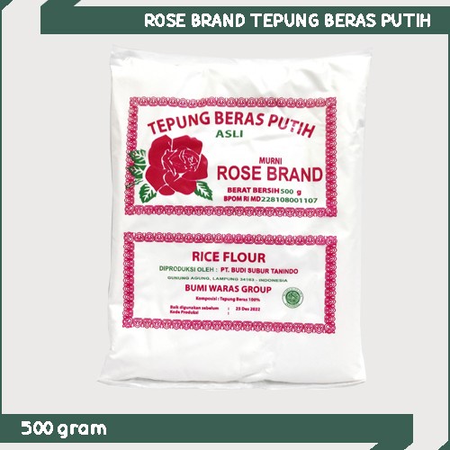 

Ketan-Beras-Tepung- Tepung Beras Rose Brand 500Gram -Tepung-Beras-Ketan.