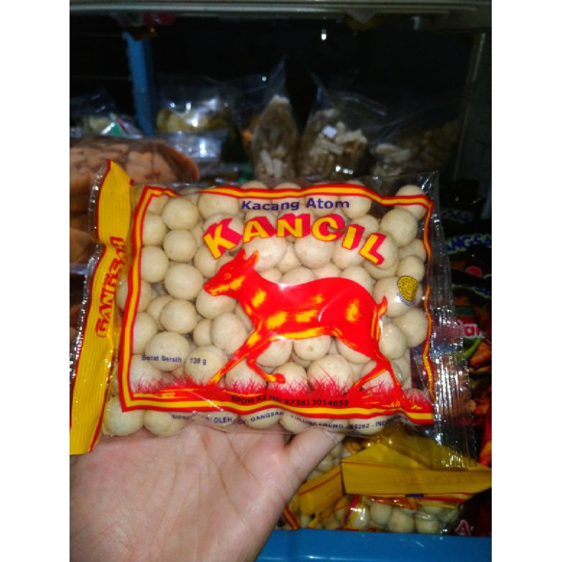 

KACANG ATOM KANCIL GANGSAR ENAK MURAH 130gram