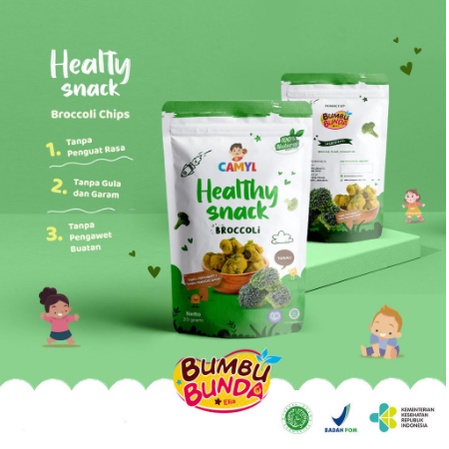 Bumbu Bunda Elia - CAMYL Healthy Snack MPASI / Cemilan Bayi / Broccoli Apple Dragon Fruit / Cemilan Anak / Cemilan Bayi / Snack Anak Makanan Bayi Mpasi Bayi Camilan Anak Camilan Bayi