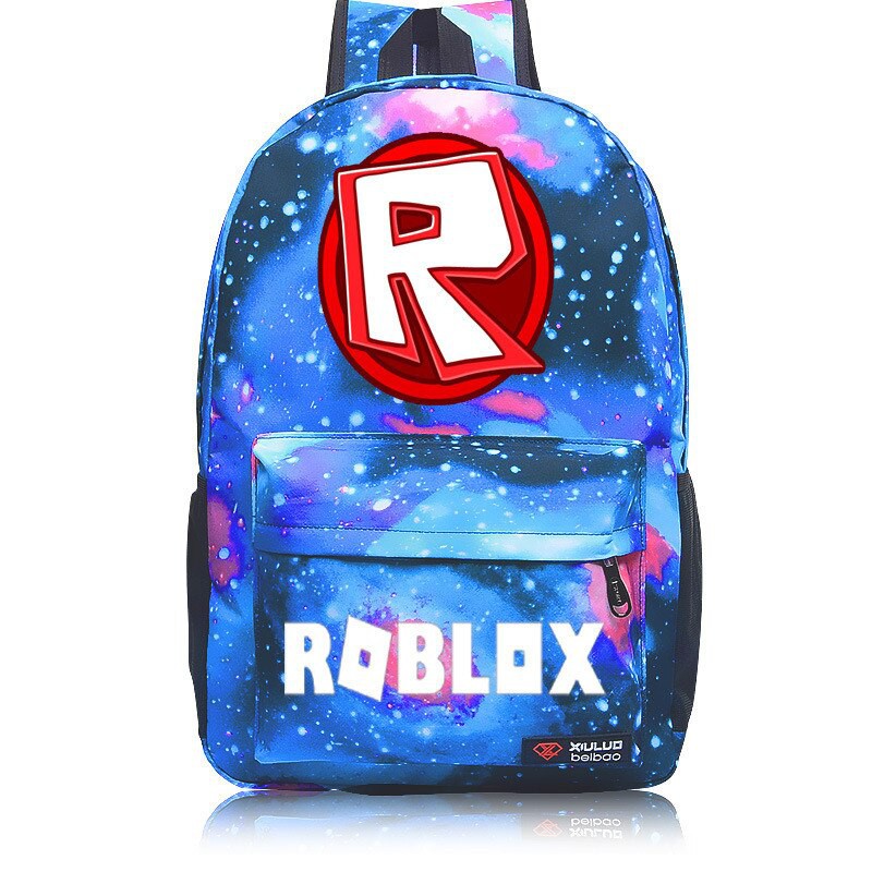 Galaxy Roblox Game Backpack Student Book School Bag Notebook Daily - school bags roblox backpacks book bag