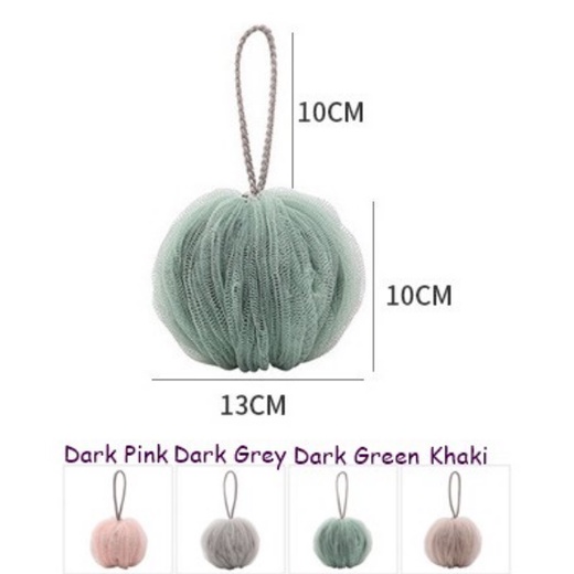 KW034 Spon Bola Jaring Mandi Busa Shower Puff Bath Ball Foaming Sponge