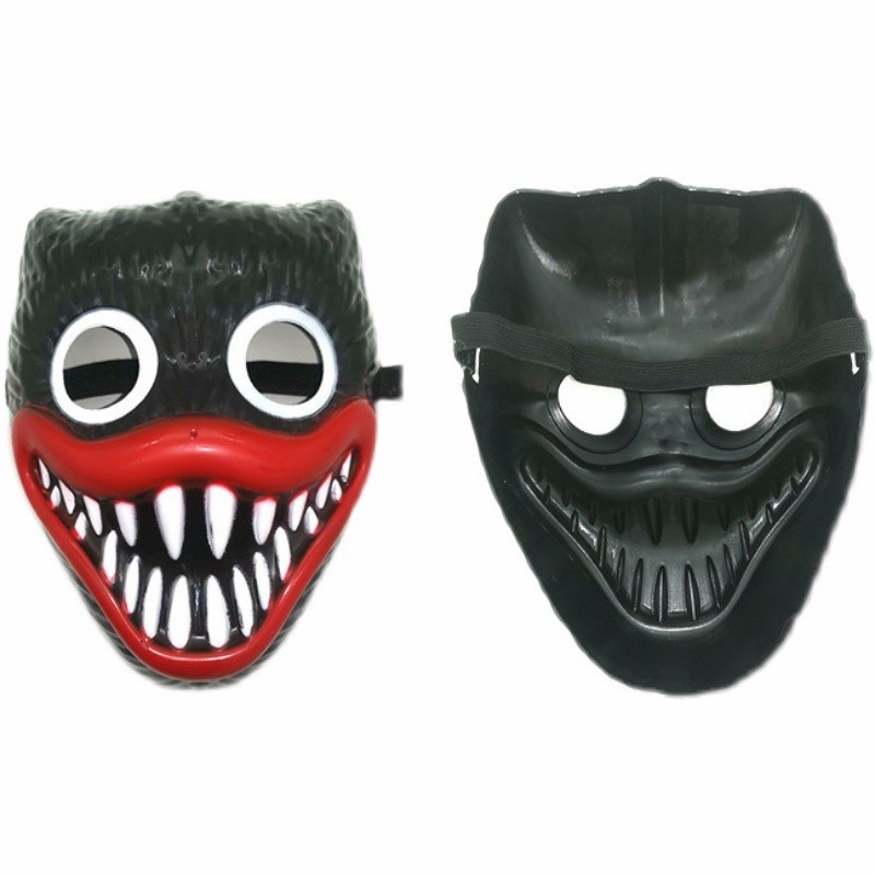 Topeng Seram Poppy Playtime Scary Mask Halloween Cosplay Kostum Hantu