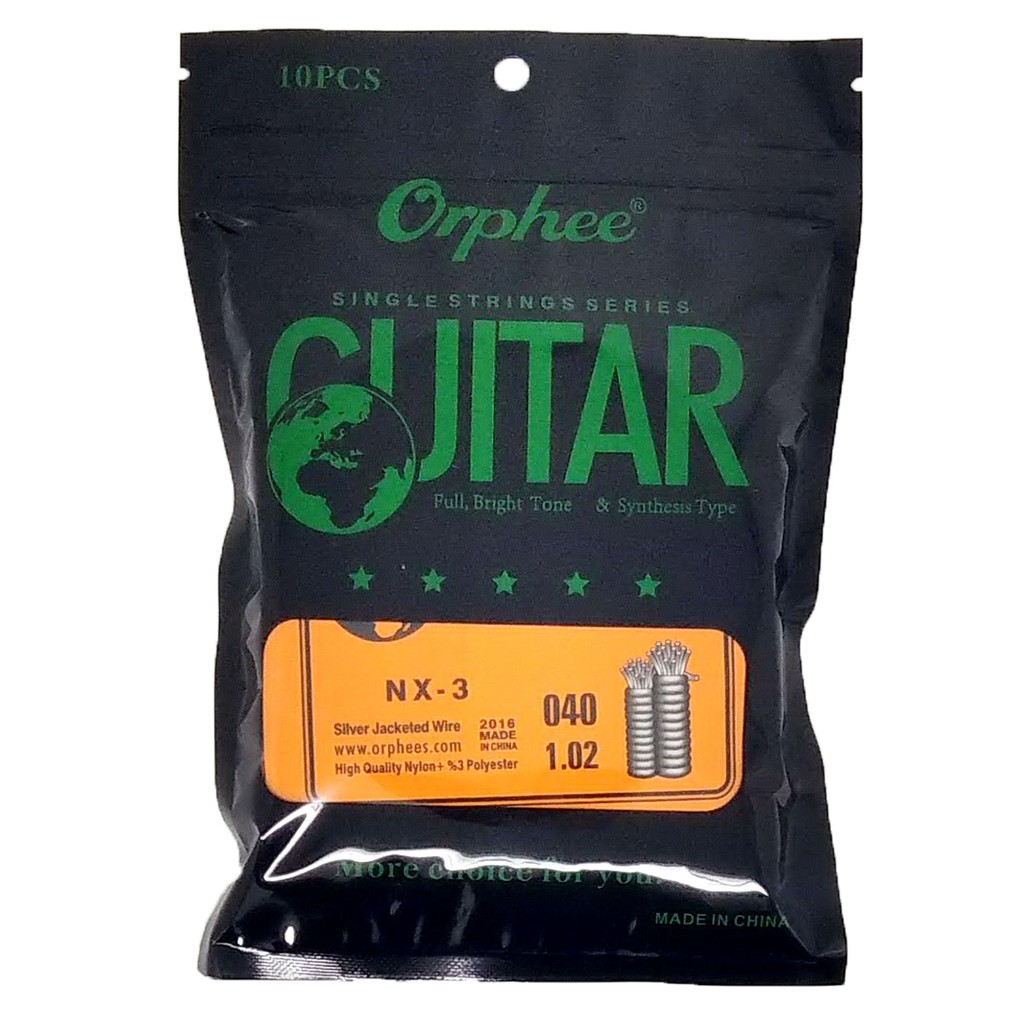 Orphee NX Single String Senar Gitar Klasik Satuan