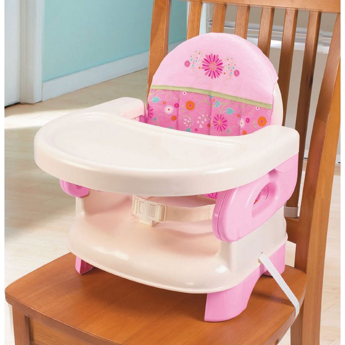 Summer Deluxe Comfort Folding Booster Seat - Coklat/Pink