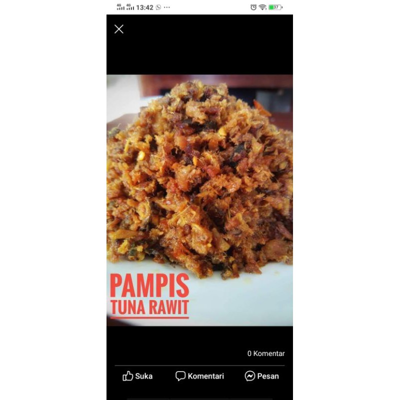 

pampis rawit dan sambal roa