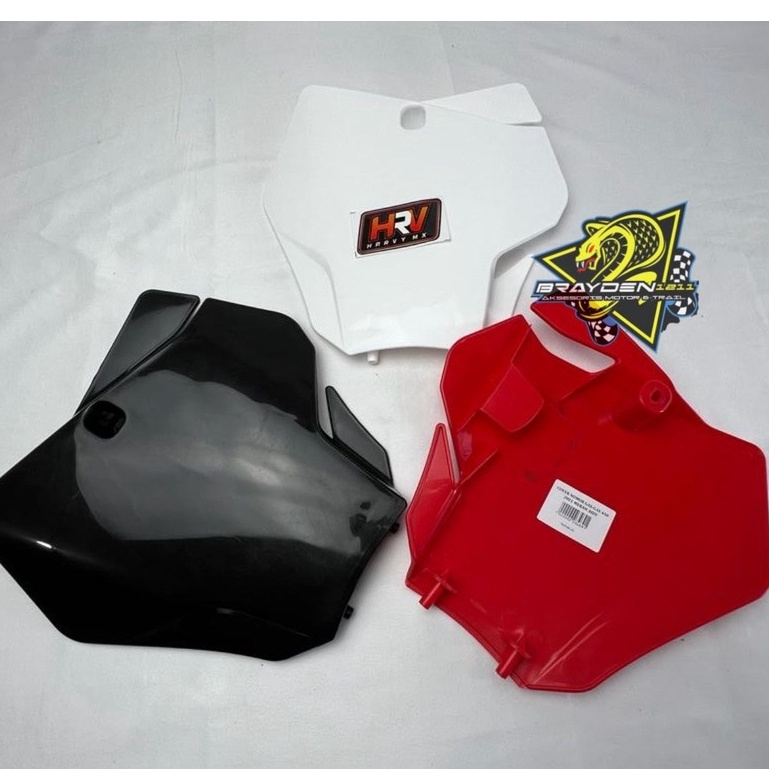 GAS GAS Papan Plat Nomor KLX CRF 150L KTM 250 WR 155 Model GAS GAS 450 2021 HARVY MX Universal